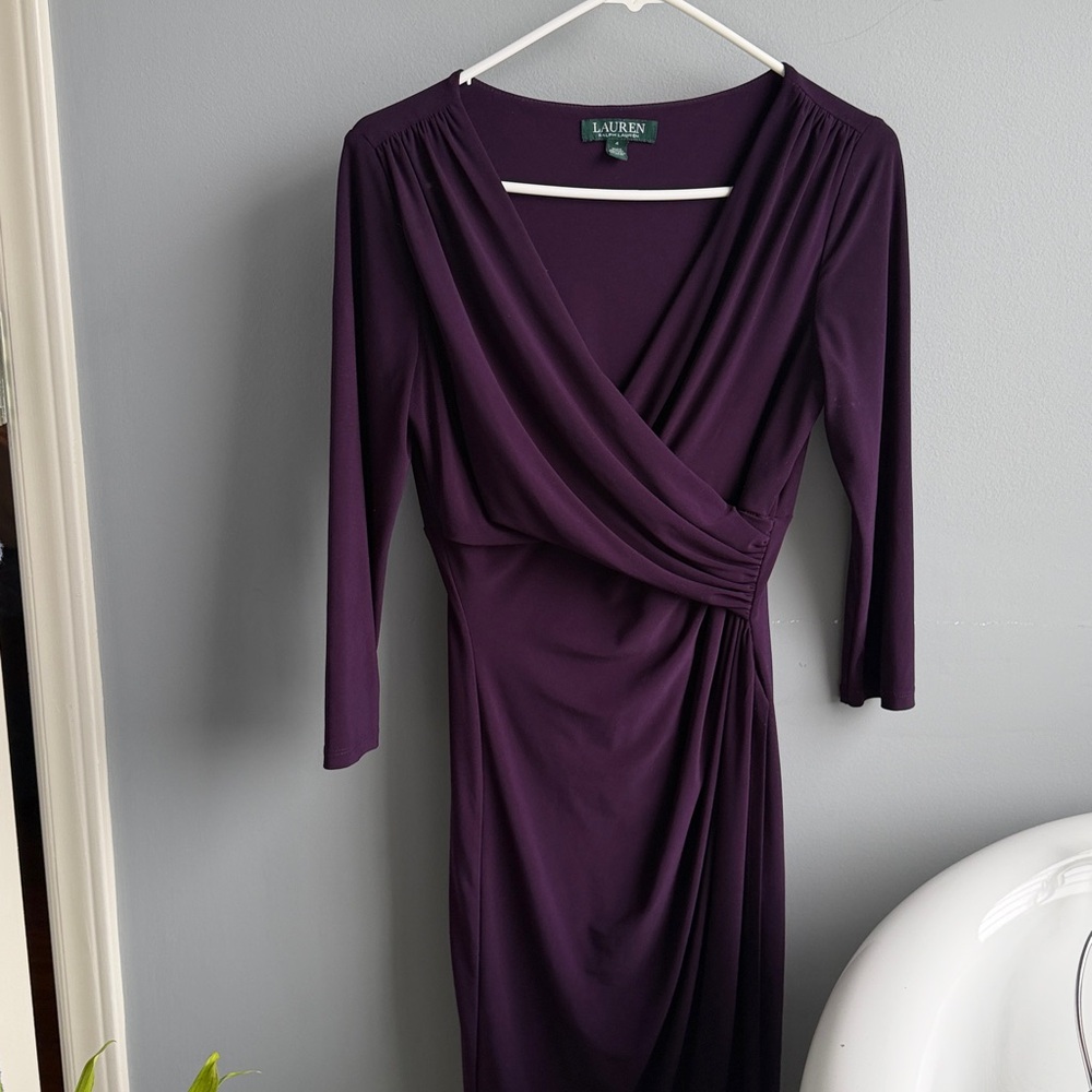 Ralph Lauren purple dress